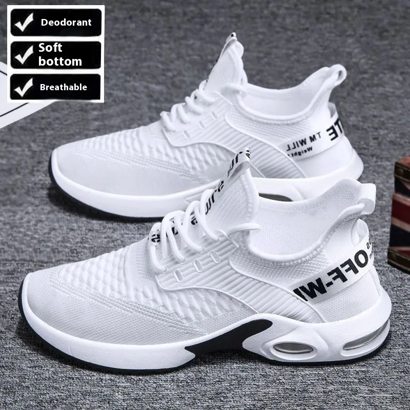 Men's Lightweight Running Shoes - Breathable Mesh Sneakers For Gym, Walking, Casual Wear
