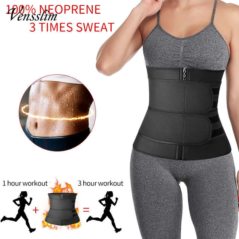 Waist Trainer 2024 Women s Slimming Sauna Shapewear Corset Black