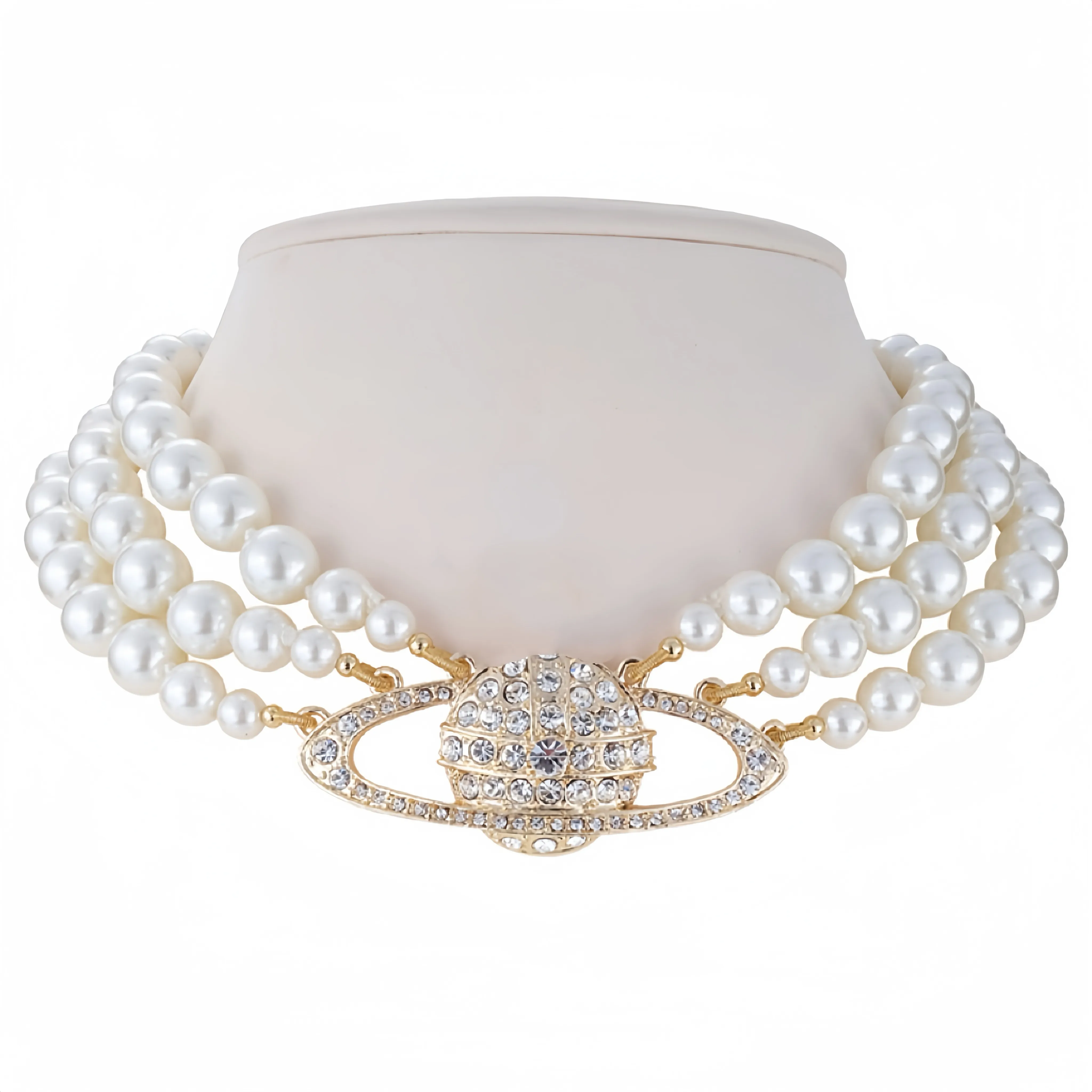 ●VVV● Custard Mix Pearl Bead Necklace 24FWNK114MXF Freshwater Pearl Necklace in Sterling Silver | BJ's