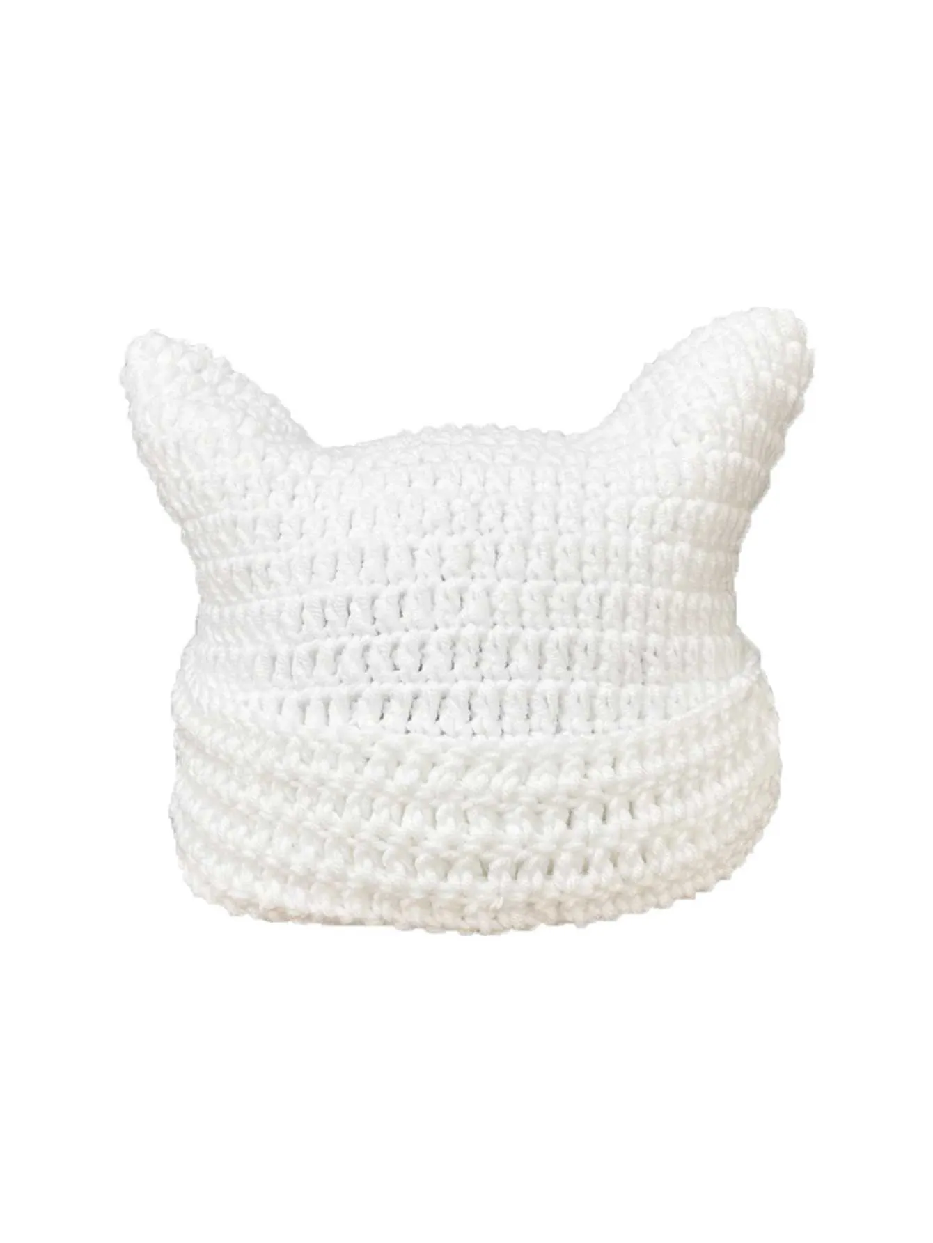 HELLO KITTY x CA4LA CATS EAR KNIT White NEW F/S | eBay - 帽子