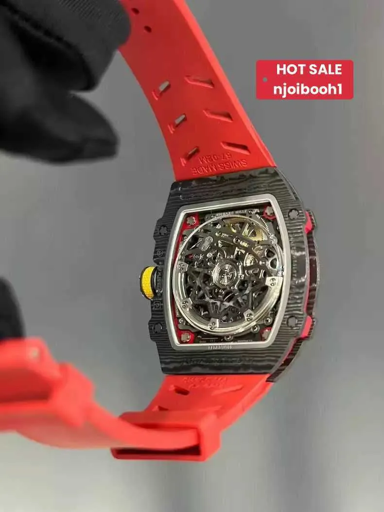 Black Automatic Mechanical Watch with Leather Strap - Luxury German ...