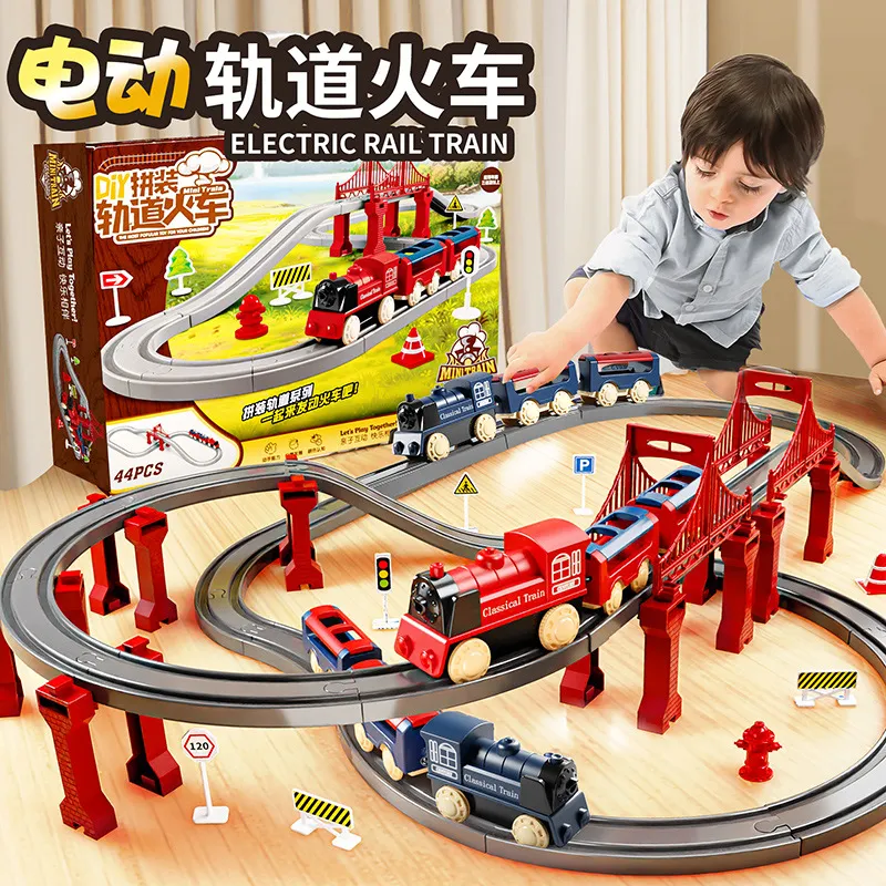 High Speed Electric Train With Track Perfect Simulation Puzzle Toy ...