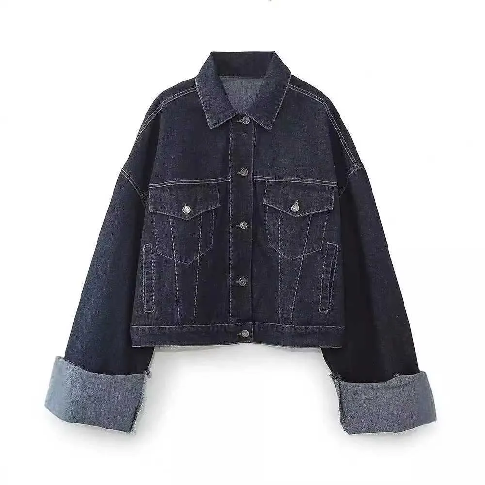 新品未使用OVER SIZE DENIM JACKET WITH CULOTTE OVER SIZE DENIM JACKET WITH CULOTTE