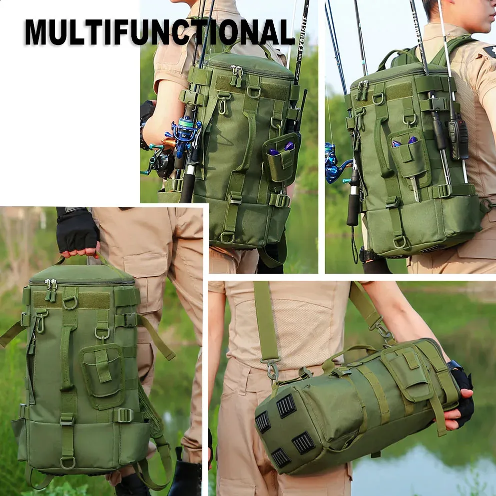 Cadeau,30L extérieure militaire tactique Camping Randonnée Trekking Sac