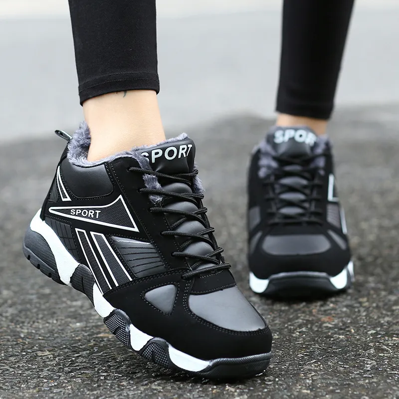 Warm Plush Winter Shoes for Men Women Comfortable Low Cut Cotton Casual  Sneakers, Insulated Outdoor Sports Shoes, Couple's Style Hot Sale!