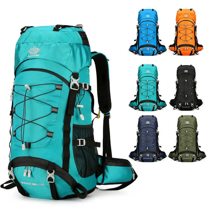 88l camping hiking backpack AMPEX 50L Excursion Backpack, Black Red The backpack is made with bluesign recycled materials Tactical Bags Waterproof Military Inspired