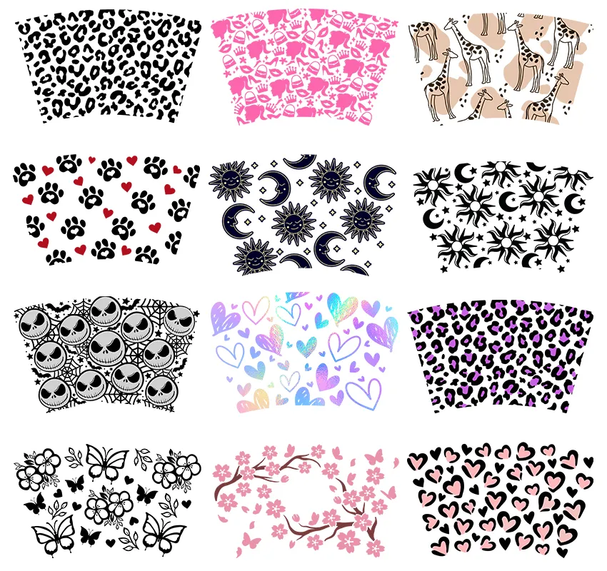Wholesale 24oz Waterproof UV DTF Libbey Cup Wraps Transfers With Effortless  Rub On Application Ideal For Personalized Decor From Tuyangdigital, $1.05 |  DHgate.Com