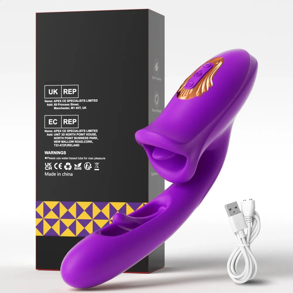 Tongue Licking Fake Penis Vibrator For Female... From 13,87  | DHgate