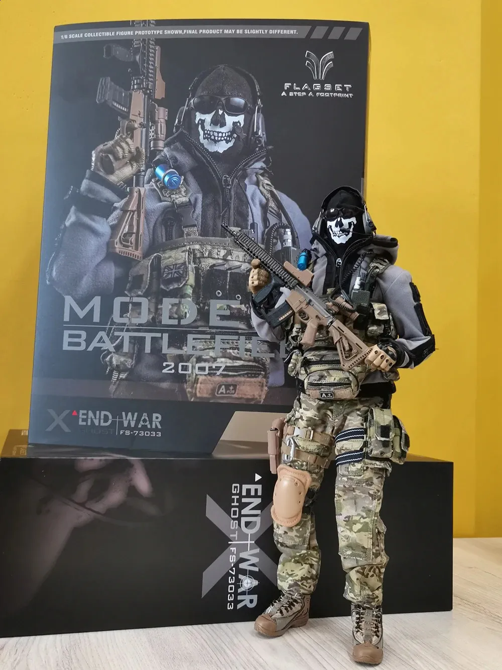 DHgate.com:1/6 Scale Ghost Action Figure - Simon Riley - End
