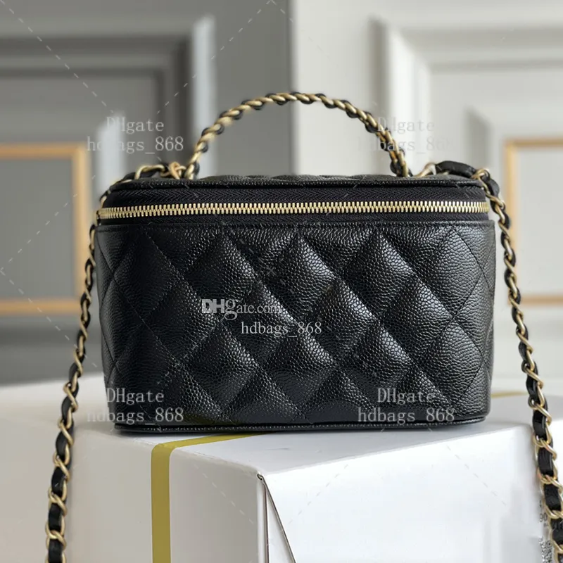 Leather vanity case sale