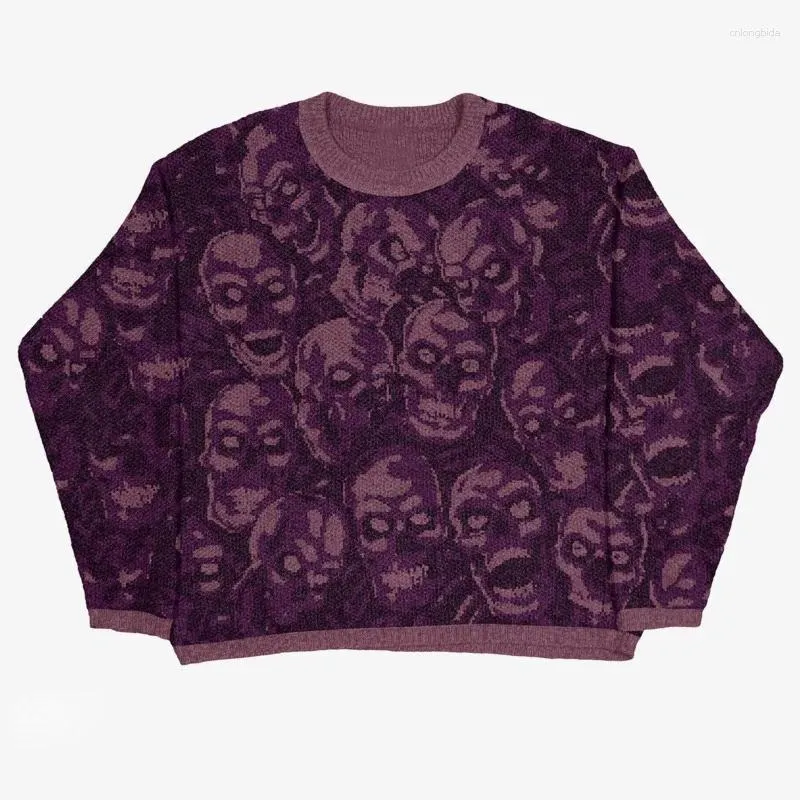 新品未使用　KNIT ♡pattern pullover sweat MUSINSA | KND Bulky Brush Paisley Sweater Orange