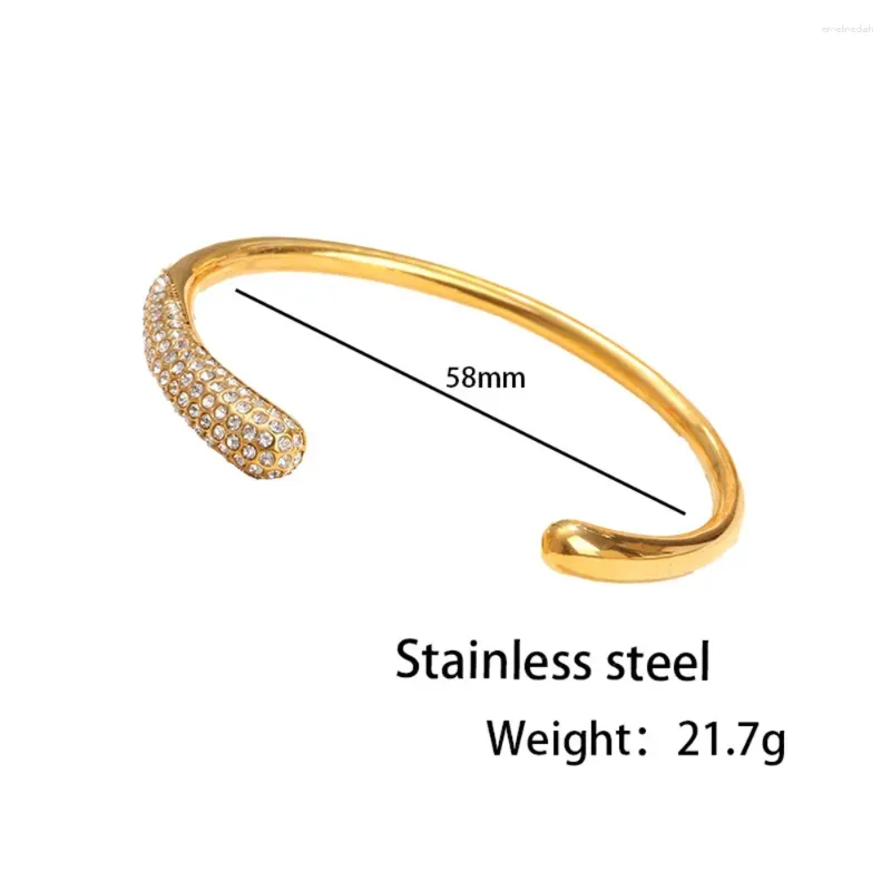 DHgate.com:Stainless Steel Half Circle Bangle Bracelet with DHgate.com:Stainless Steel Half Circle Bangle Bracelet with