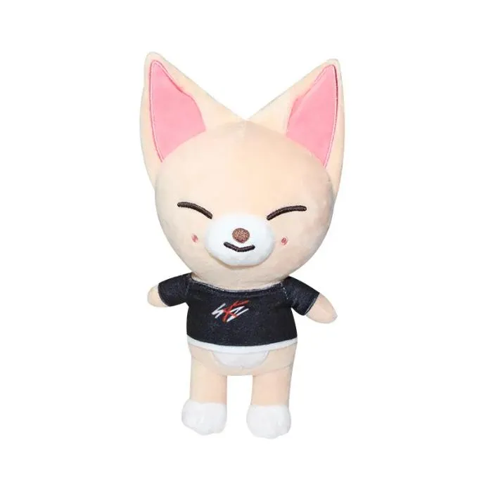 新しい動物のぬいぐるみ Leeknow ヒョンジン人形 Stray Kids SKzoo
