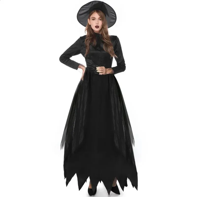black witch dress womens Dark In Love - Halloween Witch Off Shoulder Black - Dress