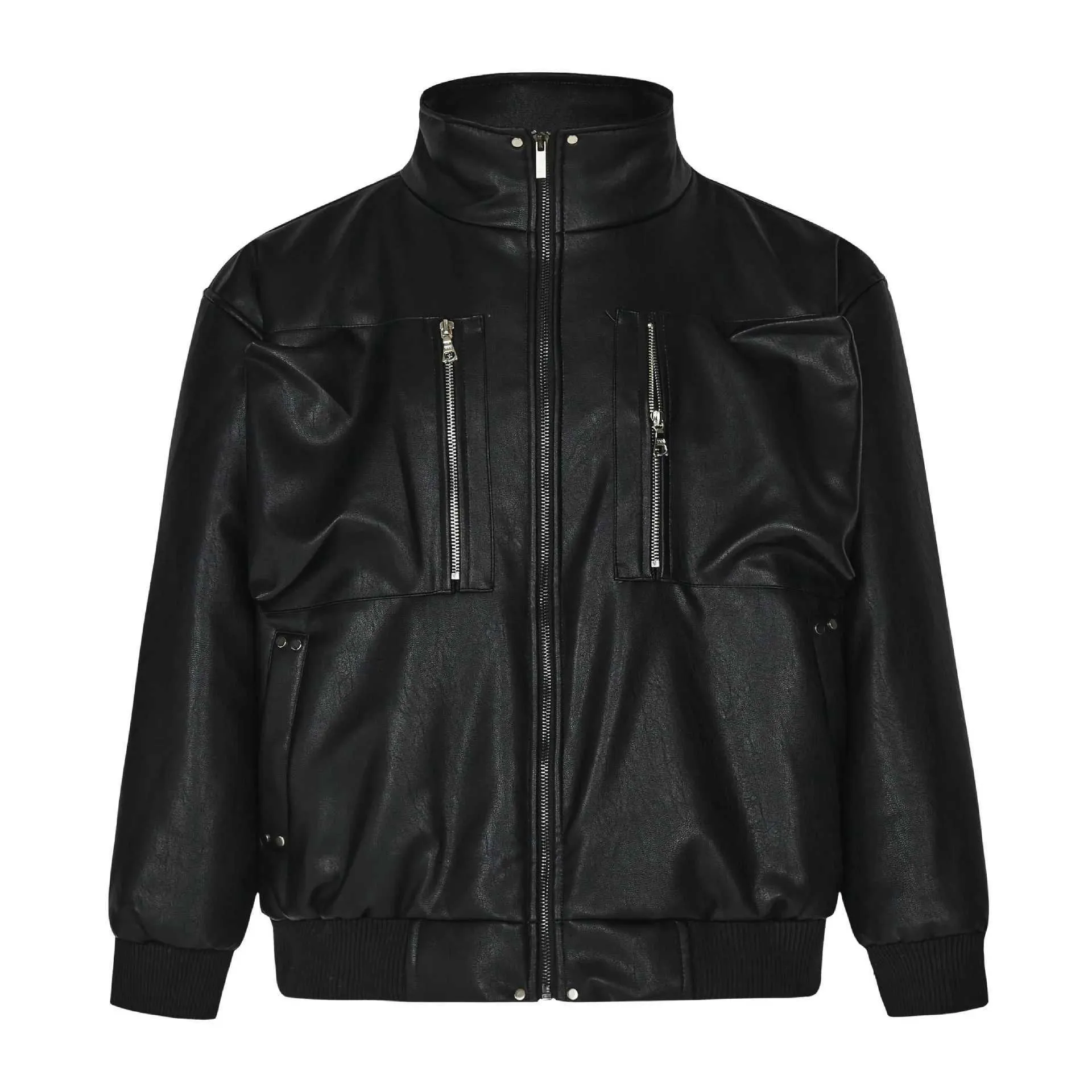 Colucci Leather Jacket Real Lederjacke Carlo Colucci Leather 