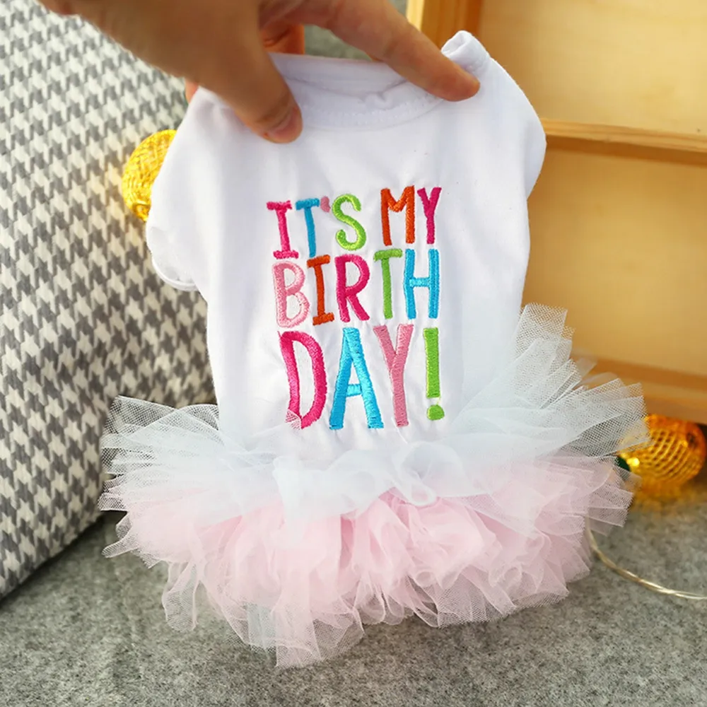 Dog Birthday Dress Tutu Skirt Outfit for Small and Medium Dogs Puppy Birthday Girl Pet Clothes from Dhgate Dog Dresses - price 15.57 Dog Birthday Dress Tutu Skirt Outfit for Small and Medium Dogs Puppy Birthday Girl Pet Clothes from Dhgate Dog Dresses - price 15.57
