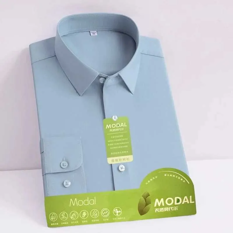 Mens Slim Fit Long Sleeve Wrinkle-Resistant Dress Shirt - White - S-5XL  from Dhgate Mens Dress Shirts - price 22.16