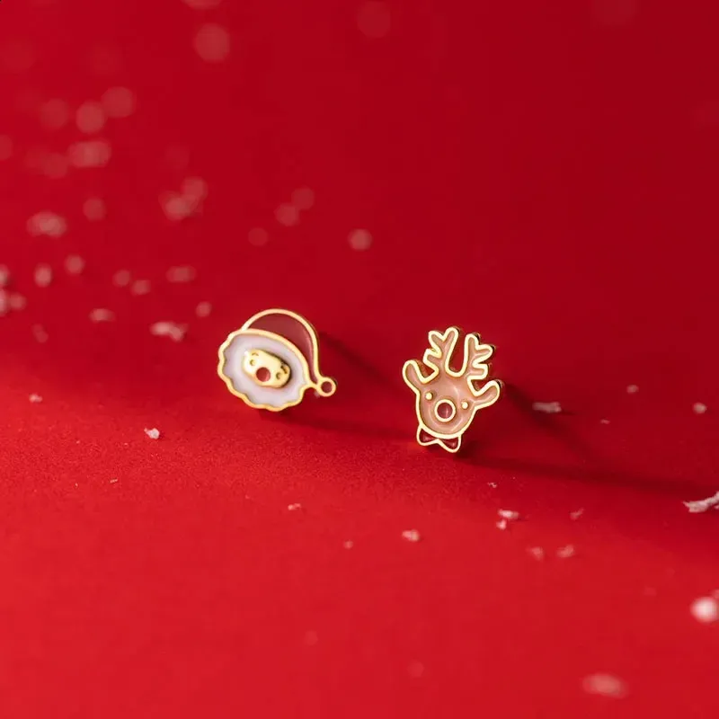 12 Pairs Christmas Stud Earrings For Women Holiday Earrings For Girls...