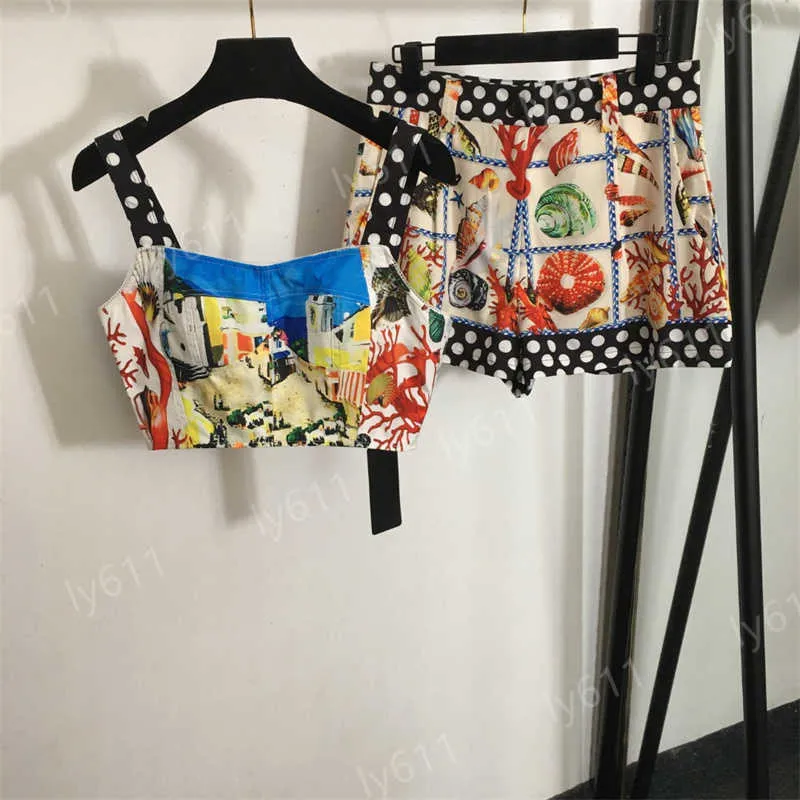 Women's Cotton Polka Dot Print Tube Top Corset Sundress with Spaghetti  Straps Sexy Vacation Outfit