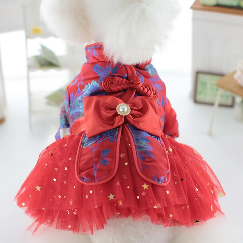 Festive Holiday Dresses for Tiny Paws! Winter Christmas Cosplay Cat & Dog  Princess Puppy Dress - Shop Now! from Dhgate Dog Dresses - price 40.02