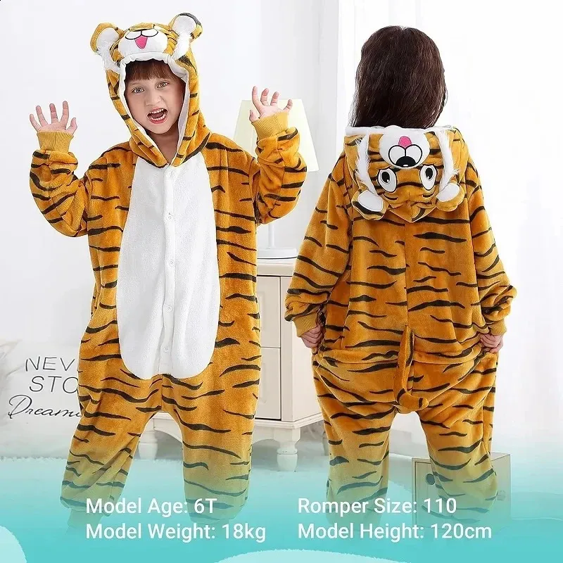 Tiger onesie child hotsell