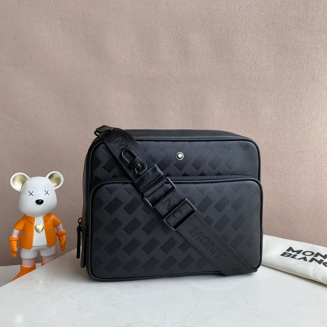 DHgate.com:Mens Leather Crossbody Bag - Designer Satchel