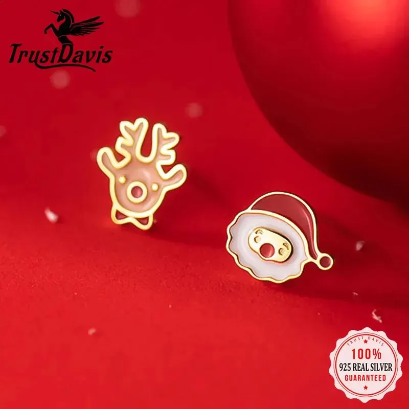 12 Pairs Christmas Stud Earrings For Women Holiday Earrings For Girls...