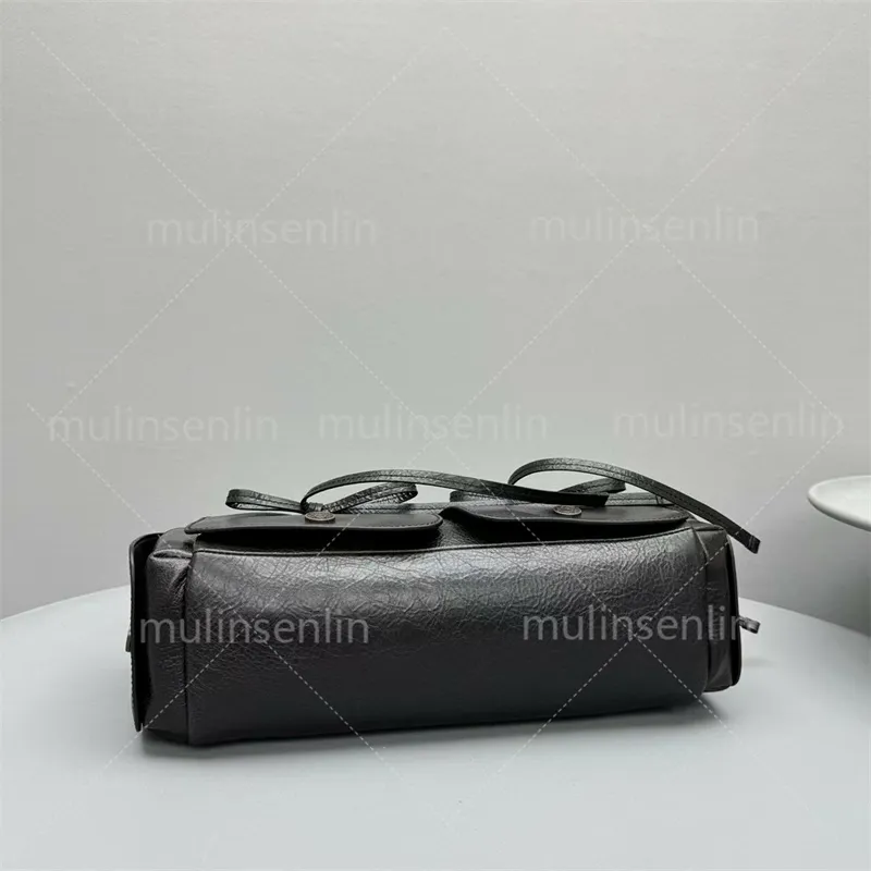 DHgate.com:Real Leather Quilted Crossbody Bag - Multipocket