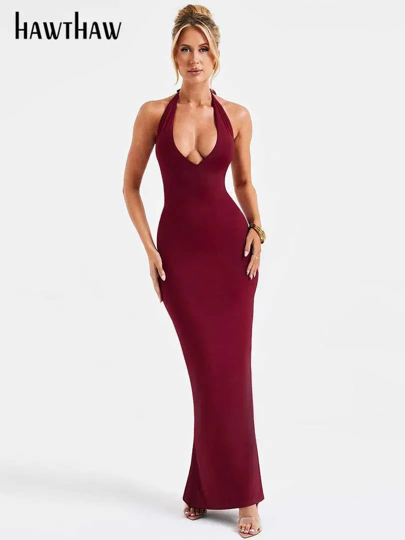 strapless open back dress Justina Bandage Mini Dress Red