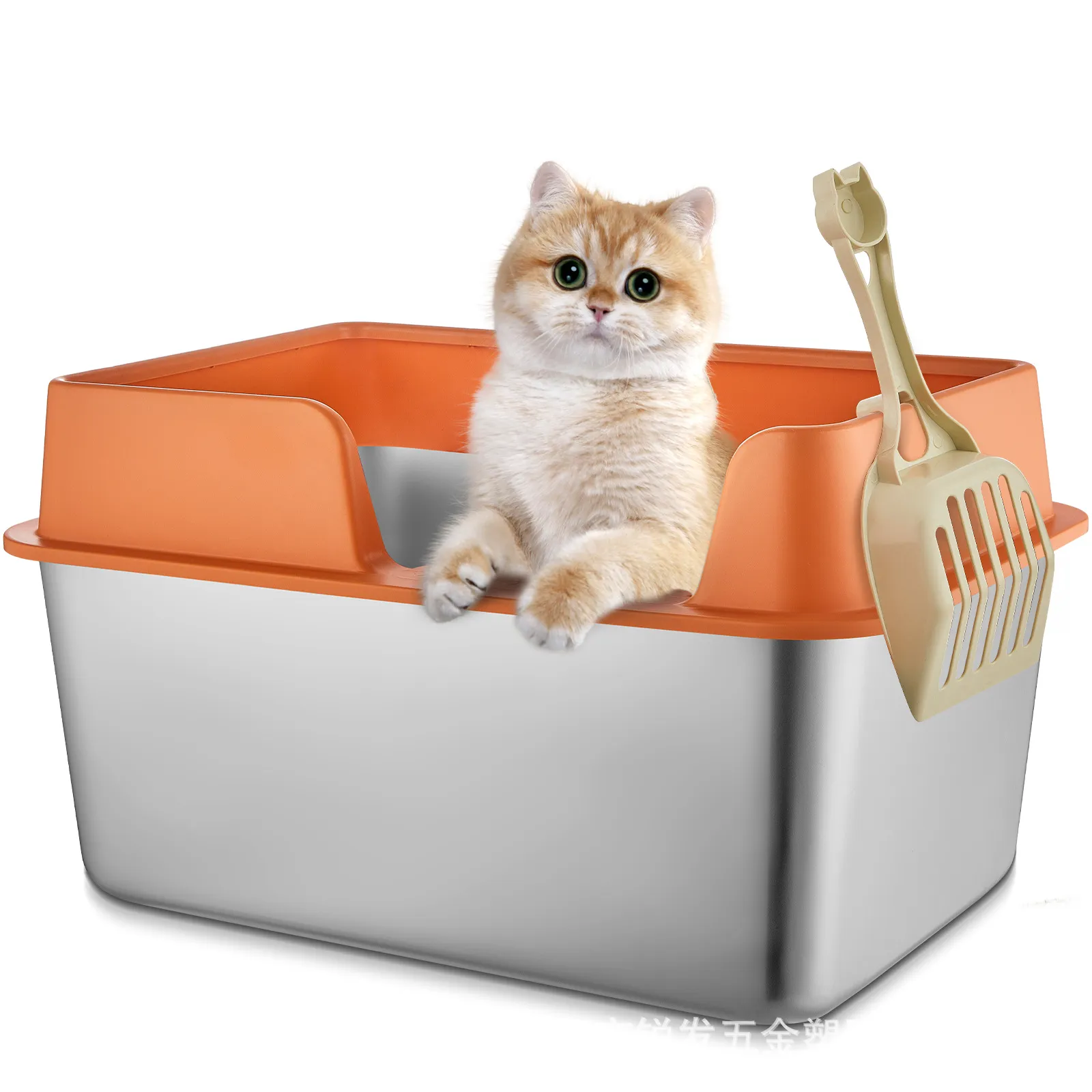 Photo inspiration: Litter Box Eco Friendly Felt Reference: Stainless Steel Cat Litter Box Pan Eco Friendly Anti Splash