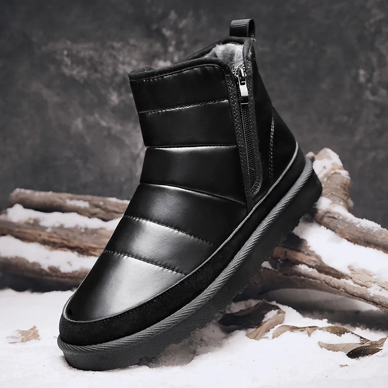 Mens High Top Cloth Face Boots Hot Selling Warm Winter Cotton Snow Shoes With Side Zipper For Outdoor Casual Wear From Cysports 44.67 DHgate.Com