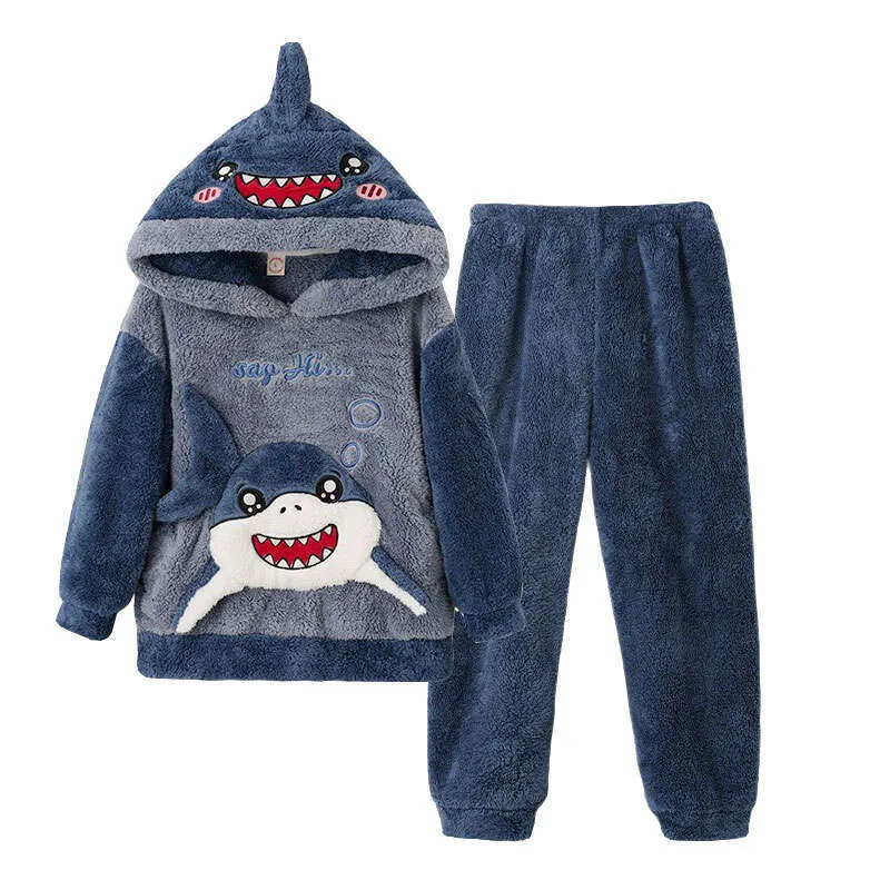 Fleece Kids Pajama Sets Pajama Sets Girl Shark Pajamas Toddler