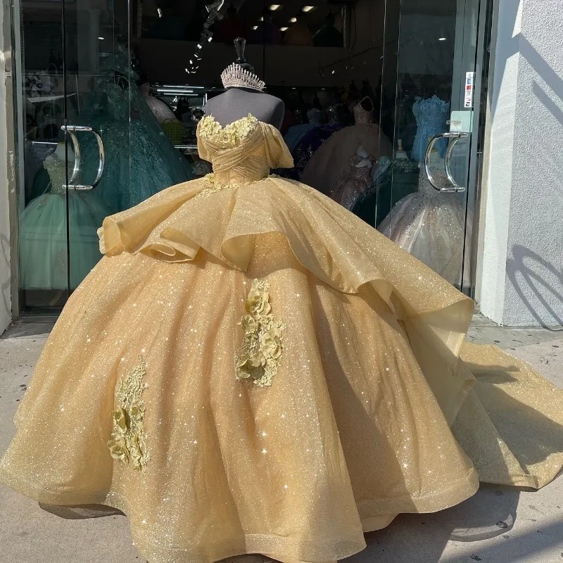 green emerald velvet dress Embellished Long Prom Dress with Removable Sleeves Champagne / XLarge main image 0