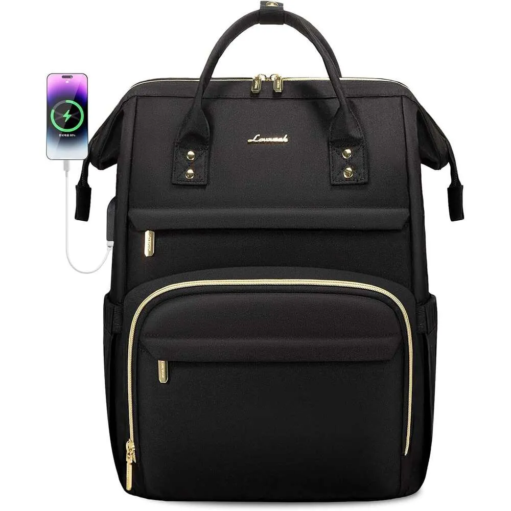 LIORGEOR Smart Laptop Backpack Usb Charging Notebook Bags For Men Business Schoo