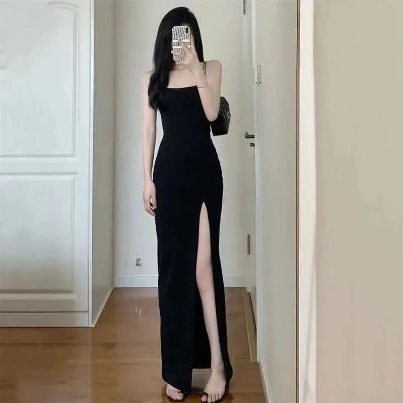 chinese dress ladies Ida Thin Strap Maxi Sundress – RetroKid main image 1