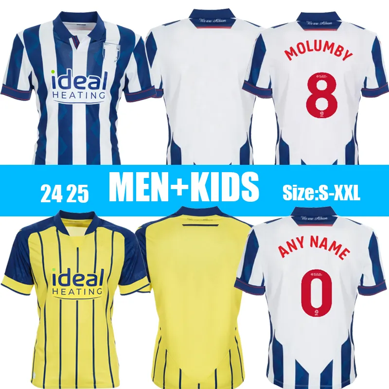 West Brom us soccer shirt 24/25 Home & Away Fans MOLUMBY