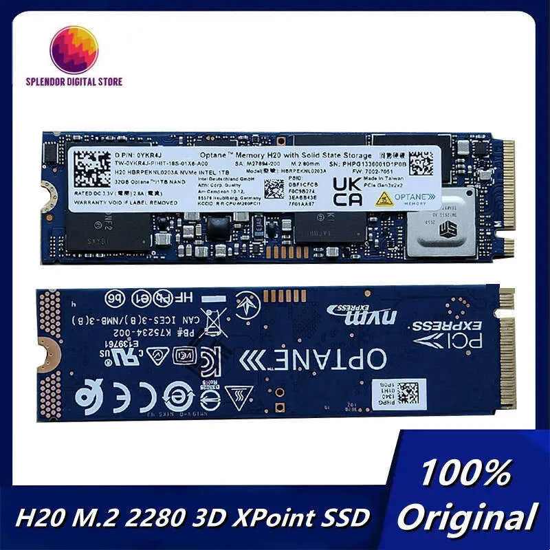 2024 NVMe 3D XPoint SSD 32GB+1TB 32GB+512GB 2280 For