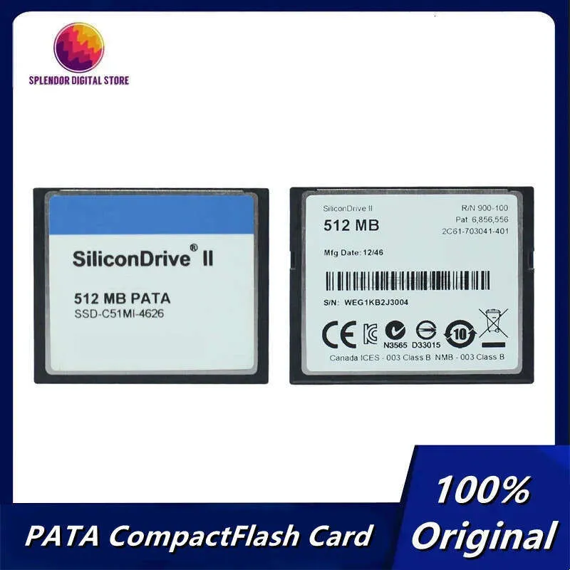 Gate Compactflash Card CompactFlash Memory Card - 256MB to 16GB PATA SSD - SiliconDrive - High ...