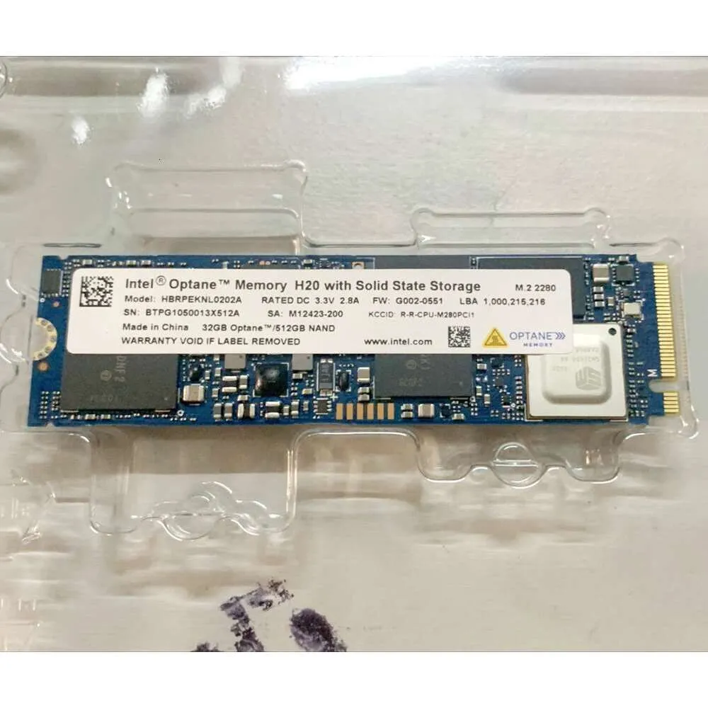 High-Performance 32GB 3D XPoint NVMe PCIe SSD 1TB or 512GB