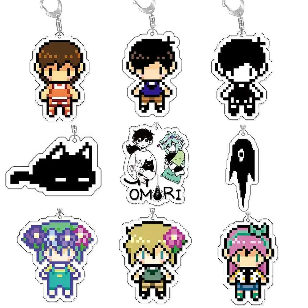 OMORI CHIBI Button Pin Set 缶バッジ OMORI CHIBI Button Pin