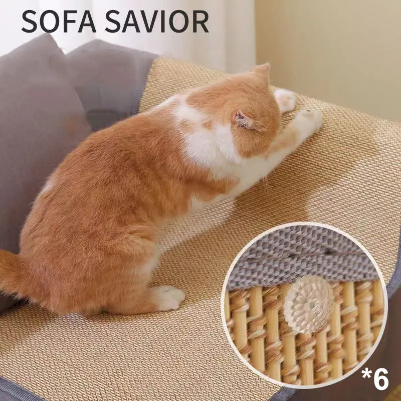 Cat scratch bed protector 2025