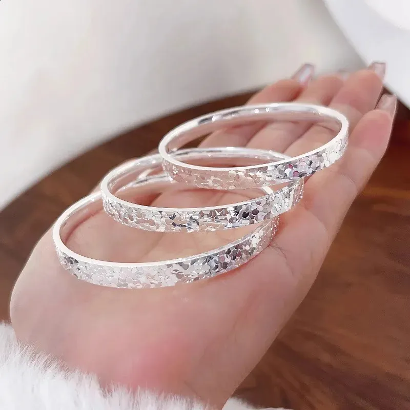 DHgate.com:Sterling Silver Sparkling Snow Bracelet for Women