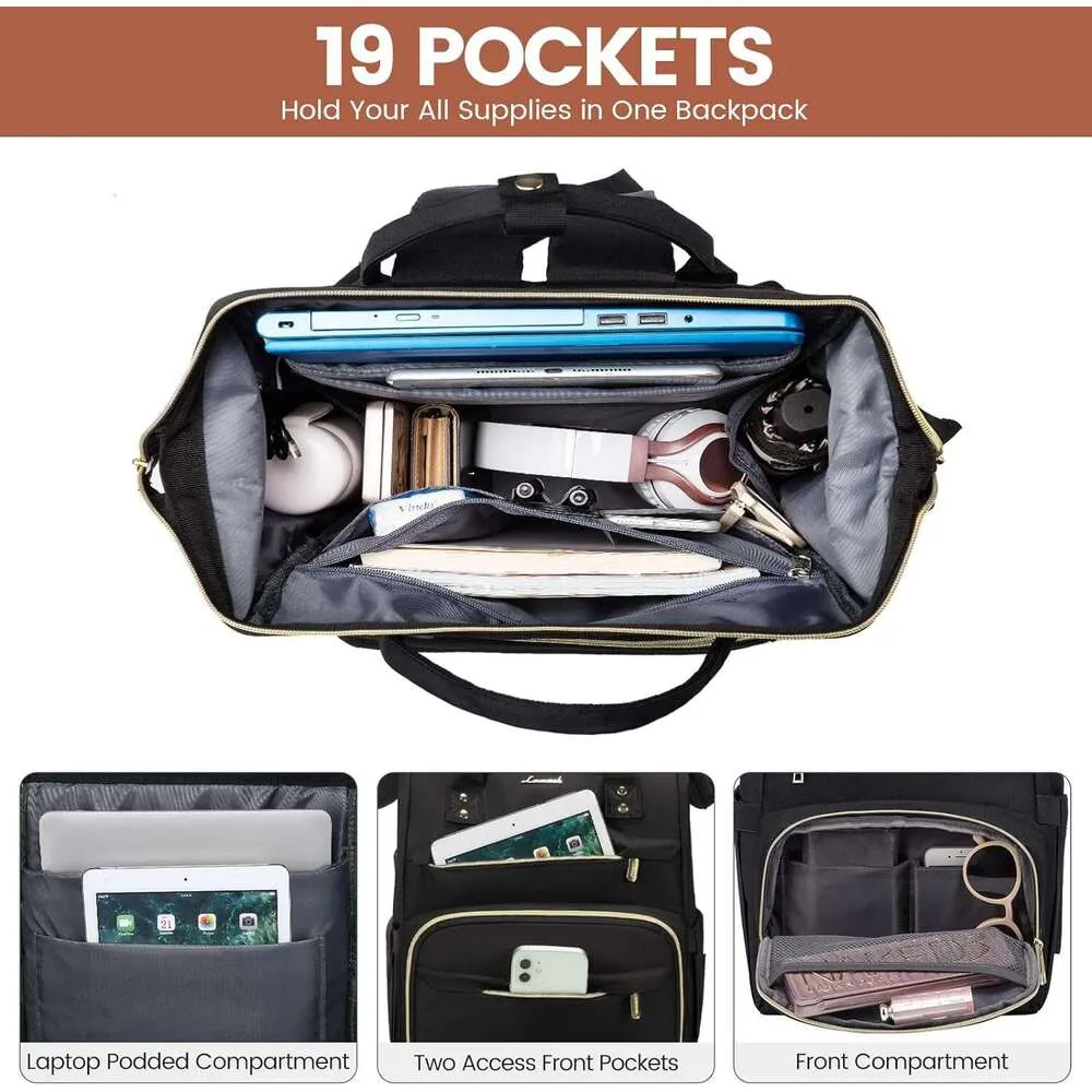 Porta Pc Zaino Da Insegnante Borsa Pelle Donna Vera Pelle SID VAIN