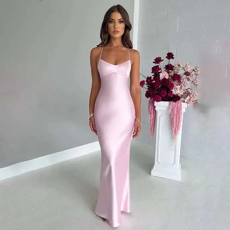 chinese dress ladies Stylish Hot Pink Dress main image 0
