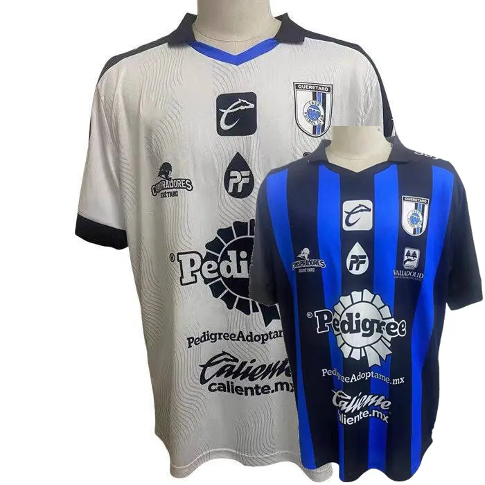 Querétaro FC ケレタロ ユニフォーム サッカーシャツ Liga MX 2025 Queretaro FC Mens Soccer Jersey Polyester Short