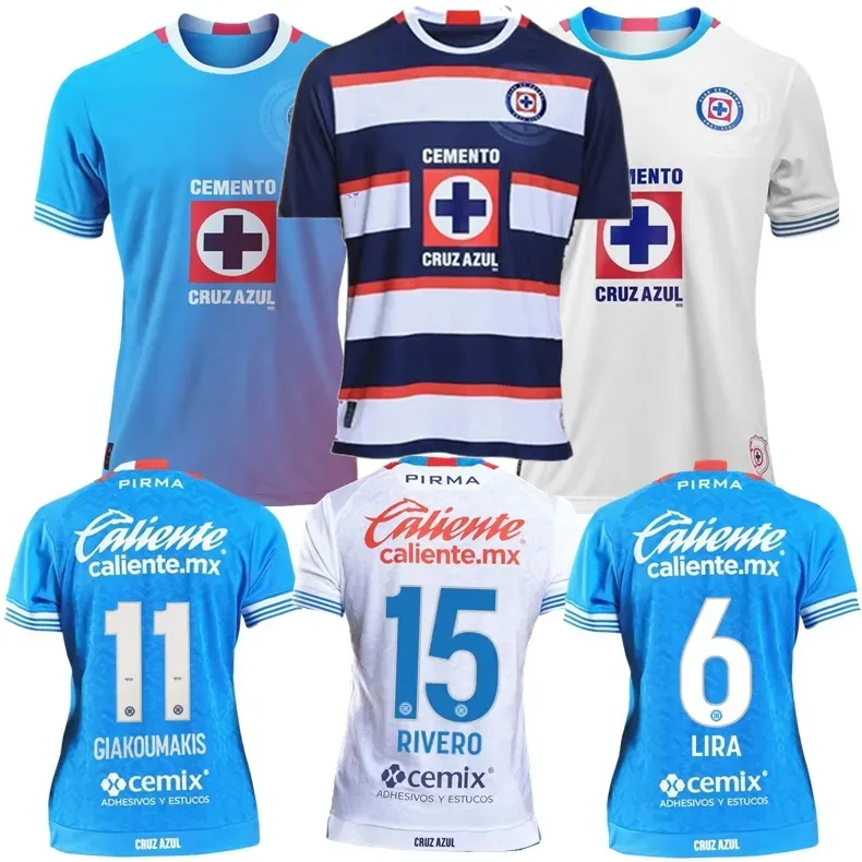 2024 Cruz Azul Soccer Jersey Home Away 3rd RODRIGUEZ SALCEDO RIVERO VIEIRA SEPULVEDA CAMBINDO ANTUNA ROMERO