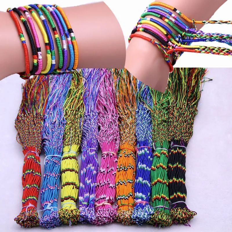 2 Bracciali Dell'amicizia A Farfalla In Corda Intrecciata – Regolabili Fino A 35 Cm – Fatti A Mano – Regalo Per Coppie E Migliori Amiche - 2