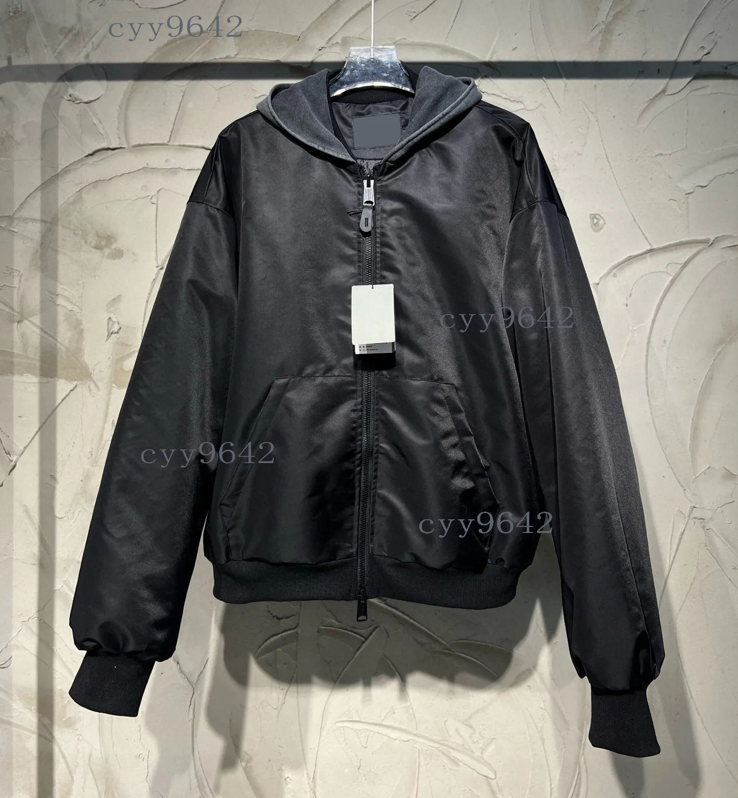 Unisex Fashion Hoodless Zip Up Sweatshirt Jacket For Students Casual