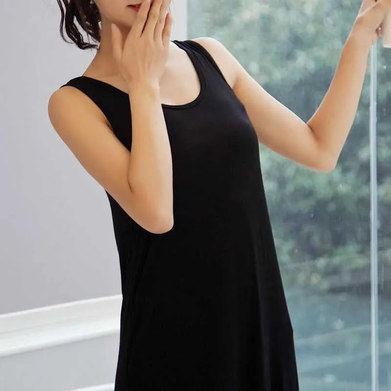 Long Modal Tank Dress Tight Bottom, Loose Top Pregnant Maxi Dress W240913  From Katcho, $11.08 In Bulk | DHgate.Com
