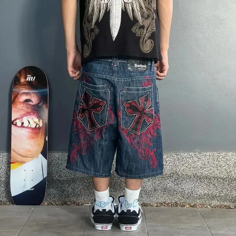 Southpole Collection Gothic Punk Cross Embroidery From Zara02
